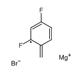 2,4-二氟苄基溴化镁结构式