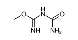 N-carbamoyl-O-methyl-isourea结构式