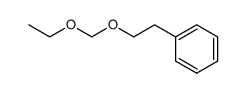 [2-(ethoxymethoxy)ethyl]benzene结构式