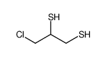 3-chloropropane-1,2-dithiol Structure