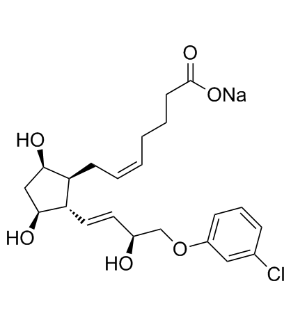 Cloprostenol Sodium Structure