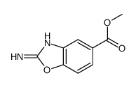 5-Benzoxazolecarboxylicacid,2-amino-,methylester(9CI)结构式