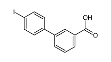 4’-碘联苯-3-羧酸结构式