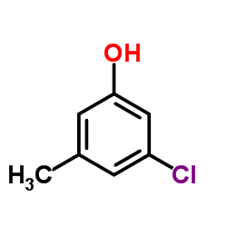 3-氯-5-甲基苯酚结构式