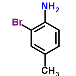 2-溴-4-甲基苯胺结构式