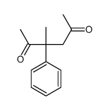 3-methyl-3-phenylhexane-2,5-dione Structure