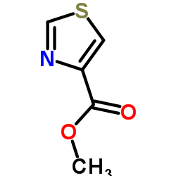 4-噻唑羧酸甲酯结构式