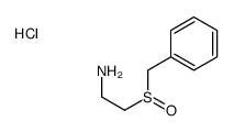 2-benzylsulfinylethanamine,hydrochloride Structure
