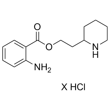 Piridocaine hydrochloride Structure