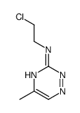 N-(2-chloroethyl)-5-methyl-1,2,4-triazin-3-amine Structure