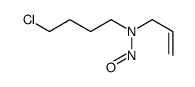 N-(4-chlorobutyl)-N-prop-2-enylnitrous amide Structure