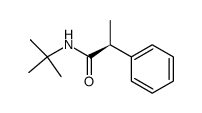 (S)-α-phenylpropionic acid tert-butyl amide结构式