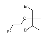 1,3-dibromo-2-(2-bromoethoxy)-2-methylbutane Structure
