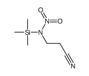 N-(2-cyanoethyl)-N-trimethylsilylnitramide Structure