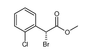 Methyl (2R)-2-bromo-2-(2-chlorophenyl)acetate Structure