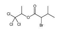 1,1,1-trichloropropan-2-yl 2-bromo-3-methylbutanoate结构式