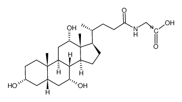 甘氨胆酸-13C1结构式