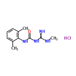 Lidamidine hydrochloride structure