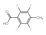 Benzoic acid,2,3,5,6-tetrafluoro-4-methyl- Structure