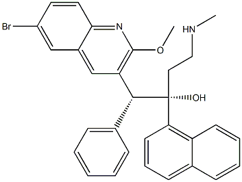 N-Desmethyl Bedaquiline Structure