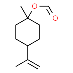 1-methyl-4-(1-methylvinyl)cyclohexyl formate Structure