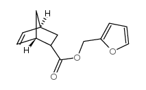 5-Norbornene-2-carboxylic acid 2-furfuryl ester structure