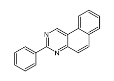 3-phenylbenzo[f]quinazoline Structure