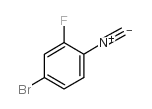 4-BROMO-2-FLUOROPHENYLISOCYANIDE Structure