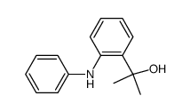 α,α-Dimethyl-2-(phenylamino)benzolmethanol Structure