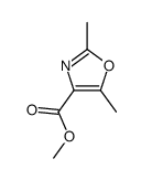 methyl 2,5-dimethyl-1,3-oxazole-4-carboxylate Structure