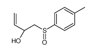 (2R)-1-[(R)-(4-methylphenyl)sulfinyl]but-3-en-2-ol结构式