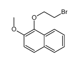 1-(2-bromoethoxy)-2-methoxynaphthalene Structure