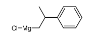 2-phenylpropylmagnesium chloride Structure