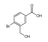 4-Bromo-3-(hydroxymethyl)benzoic acid picture