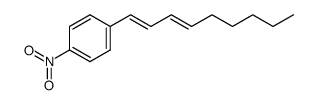 1-(4-nitrophenyl)-1,3-nonadiene Structure