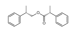 (S)-(-)-2-phenylpropyl (R)-(-)-2-phenylpropanoate Structure