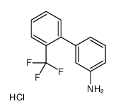 2'-TRIFLUOROMETHYLBIPHENYL-3-YLAMINEHYDROCHLORIDE结构式