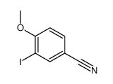 3-碘-4-甲氧基苯甲腈结构式