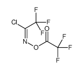 [(1-chloro-2,2,2-trifluoroethylidene)amino] 2,2,2-trifluoroacetate结构式