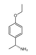 Benzenemethanamine, 4-ethoxy-a-methyl-, (aR)- structure
