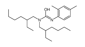 3-(2,4-dimethylphenyl)-1,1-bis(2-ethylhexyl)urea Structure