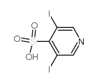 3,5-Diiodoyridine-4-sulfonic acid结构式