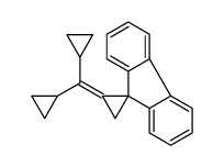 2-(dicyclopropylmethylidene)spiro[cyclopropane-1,9'-fluorene]结构式