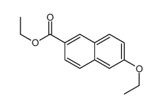 ethyl 6-ethoxynaphthalene-2-carboxylate Structure