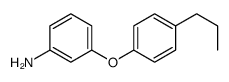 3-(4-PROPYL-PHENOXY)-PHENYLAMINE Structure