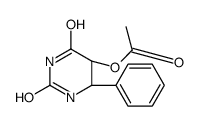 [(5S,6S)-2,4-dioxo-6-phenyl-1,3-diazinan-5-yl] acetate Structure