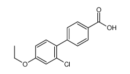 4-(2-chloro-4-ethoxyphenyl)benzoic acid Structure