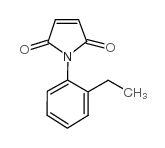 1-(2-乙基-苯基)-吡咯-2,5-二酮结构式