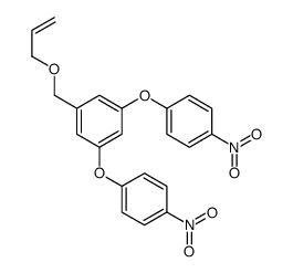 1,3-bis(4-nitrophenoxy)-5-(prop-2-enoxymethyl)benzene Structure
