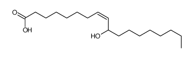 10-hydroxyoctadec-8-enoic acid结构式